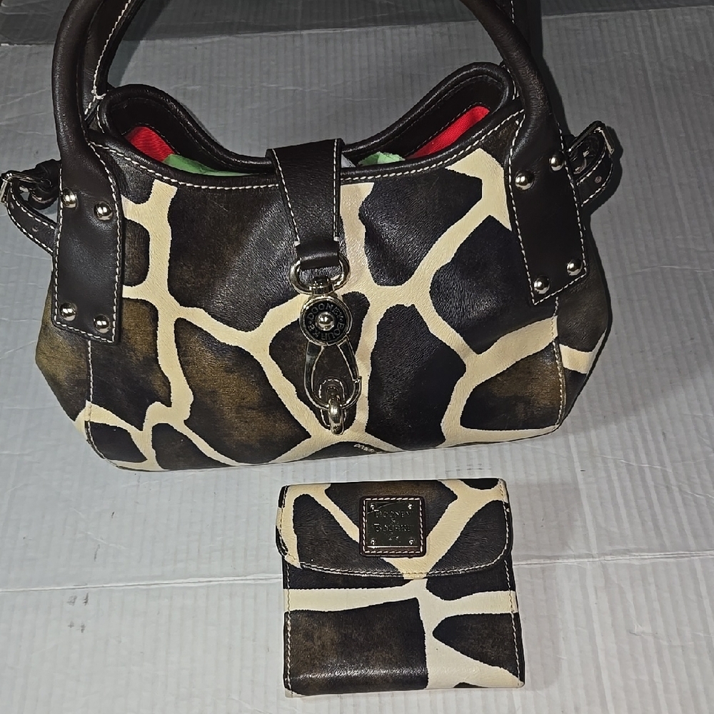 Dooney&bourk Giraffe Print